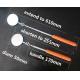 telescopic inspection mirror with orange cover 50MM