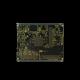 White Silkscreen Hybrid Circuit Board 0.1mm Minimum Line Spacing for Laser Machine