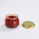 50ml 80ml Jam Mini Glass Honey Jars With Airtight Lids