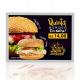 Real Estate Advertising Light Boxes Frame Hanging Light Box Slim Crystal LED Light Box