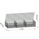 Hexagonal Shape Gabion Rock Mattresses , Plastic Coated Wire Baskets