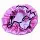 Mixed Layers Bathing Waterproof Shower Cap Color Printing 12x32cm