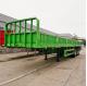 Logistics Q345B Tri Axle 60T Drop Side Semi Trailer