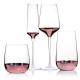 Electroplated Rose Gold Festival Glass With FDA Certification Wine Glass Set