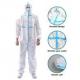 50PCS/box Full Body Disposable Waterproof Coveralls Non Woven Isolation Gown