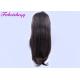 Natural Hairline Bleached Knots Glueless Full Lace Wigs / 100% Indian Human Hair Wigs