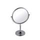 8 INCH Simple Stainless Steel Mirror decorative metal wall mounted folding makeup bath mirror