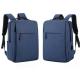 Solid Color Business Laptop Backpack With Adjustable Shoulder Straps