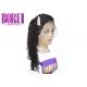 HD Pre Plucked Human Hair Lace Wigs , Brazilian Human Hair Wig Baby Hair