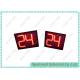 Electronic Basketball 24 Seconds Shot Clock with Handheld Wireless Console, red colco LED display