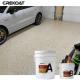 Textured Surface Epoxy Flake Floor Coating Extensive Color And Design Customization