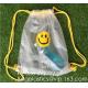 Biodegradable Drawstring Laundry Bag customzied, Logo Printed Poly Hotel, Travel Laundry belonging Bag