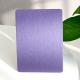 304 Brushed Decorative Stainless Steel Sheet Purple NO.4 Stainless Steel Panel