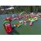 35x30m Giant Floating Island Inflatable Floating Water Park with 0.9mm Pvc Tarpaulin