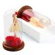 Valentine'S Day Gifts For Lovers Preserved Rose In Glass Dome
