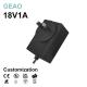 18V 1A Wall Mounted Power Adapter For AC DC Depilator Monitor Notebook Dehumidifier Aquarium