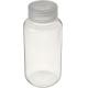 Laboratory Grade Polypropylene Wide Mouth Reagent Bottle, 2oz Plastic Empty Bottle Container With Cap