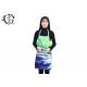 Custom Pastoral Oil Painting Apron Houseware Items , 3D Photo With Visible Center Pockets Digitally Printed Apron
