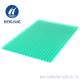 Green Colorful Twin Wall Poly Carbonate PC Hollow Sheets For Decorations
