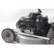 Black Four Stroke Hand Push Garden Petrol Lawn Mower 3000R/MIN 196PD