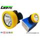 ABS Material Rechargeable Cordless Mining Cap Lamps CREE Light Source 5000lux Brightness
