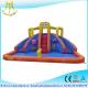 Hansel 2017 hot selling PVC outdoor inflatable play area commercial bounce house