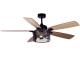 ECO 52In American Ceiling Fans Plywood Blades Remote Ceiling Fan With Light