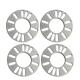 Flat Universal Car Wheel Spacers 9 Millimeter For Most 4 And 5 Studs Vehicles