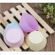 Round Shape Rubber Silicone Muffin Mould Pans Heat Resistant For Home Cake Baking