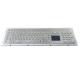 Waterproof IP65 103 Keys Panel Mount Metal Keyboard With Numeric Keypad
