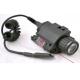 Laser speed Red Combo LED Flashlight with Quick Rail Mount gun sight