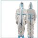 PP Fabric Medical Disposable Protective Suit Customized Size Fluid Resistant