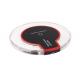 Plastic Material QI Wireless Power Bank / QI Wireless Portable Charger With LED Light