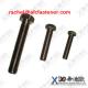 alloy276 M16 hex bolt with nut and washer extended hex bolts
