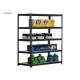 Plywood Panel Light Duty Metal Shelving Cold Rolled Steel Q235B Easy Installation