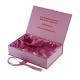 Recycled Foldable Magnetic Closure Gift Box With Ribbon Multipurpose
