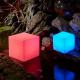 Remote Control LED Cube Night Light Illuminated Rgb Color Changing Battery