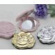 High quality rose design pocket compact mirror/cosmetic mirror/makeup mirror