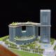 HSA 1:500 Plexiglass Architectural Maquette Model Comen Medical Headquaters Building