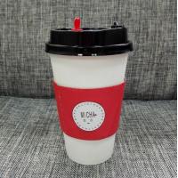Cardboard Takeaway Coffee Cup Sleeves High Stiffness With Customized Size
