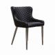 42cm Height Odm Black Pu Dining Chairs Home Furniture