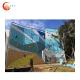 Boulder Rock Outdoor Climbing Wall Security High Performance For Playground