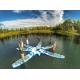 Commercial Inflatable Paddle Board Island Platform Yoga Air SUP Docking Station