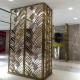 Rose Gold Stainless Steel Screen Panels For Hotels/Villa/Lobby Interior Decoration