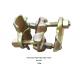 Italian type Golden , Red scaffold double coupler forged right angle coupler