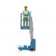 4 m CE Certificated Mobile Single Mast Aerial Work Platform For Supermarket