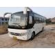 Left Hand Drive Used Luxury Yutong City Buses Fuel Diesel 30 Seats Front Engine