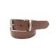 Fashinable Mens Leather Dress Belt With Reversible Buckle / 1 1/4 Inches Casual Belts For Jeans