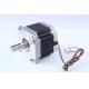 2 Phase  8.7n.M Nema 34 Stepper Motor With Brake Rohs Approved