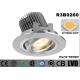 3000K Indoor LED Spot Downlights IP20 Round Adjustable Dim LED Down Lights